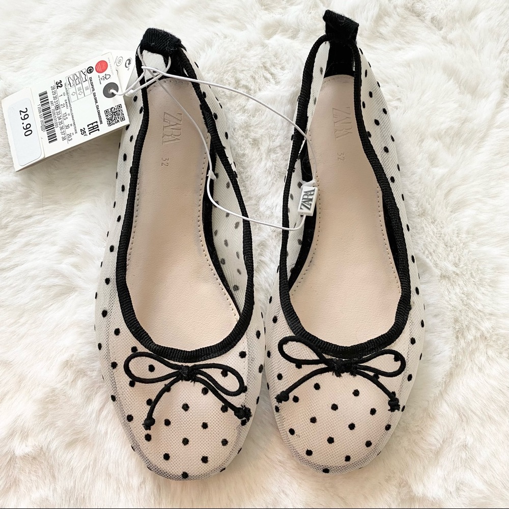 Zara Girls Ballerina Shoes